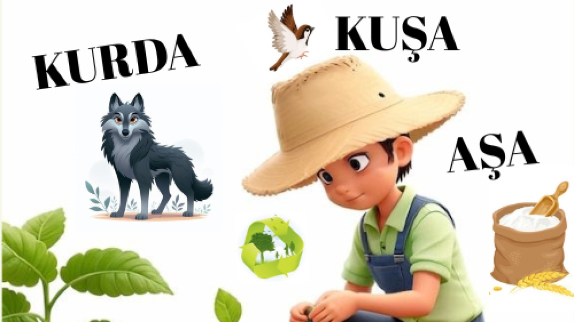 KURDA, KUŞA, AŞA 